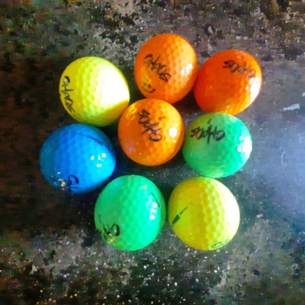 Wilson chaos golf balls